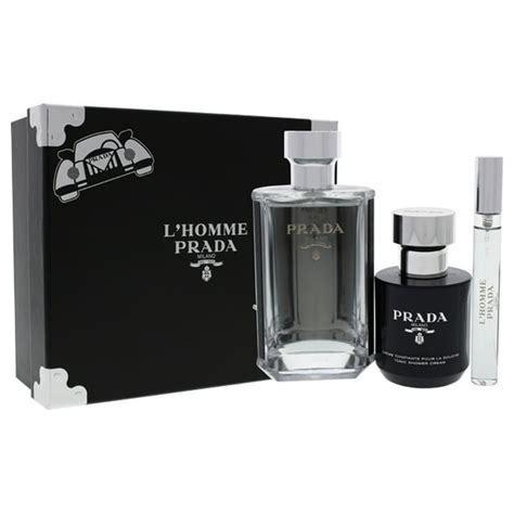 prada men's fragrance gift set|prada l'homme set.